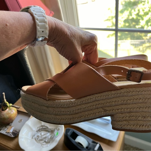 Soludos Amalfi Boho Platform Espadrille Sandal size 9 med EUC - Picture 13 of 16